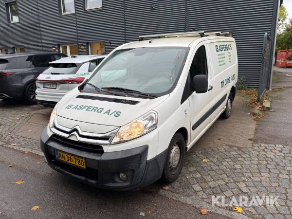 Kassevogn Citroën Jumpy 2,0 diesel