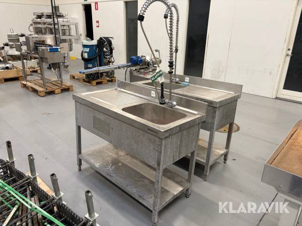 Industri vaske station Ggmgastro - 2 stk