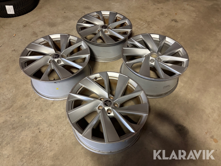 Alufælge til Skoda 20 tommer