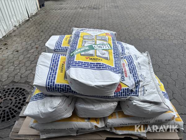 Byggematerialer Ytong, LIP og Skalflex sommerlim, LIP 460 og grundpuds