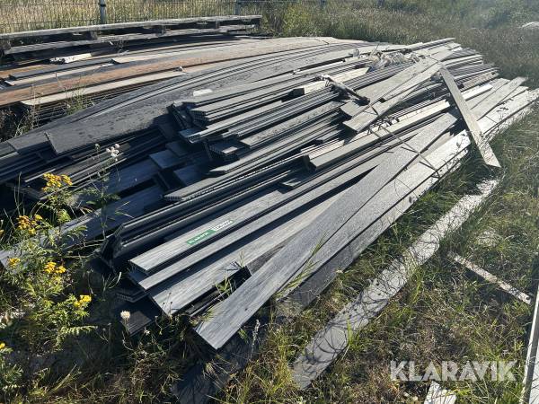 Komposit terrassebrædder Kirkedal sort/grå 40 stk, 2 sortering