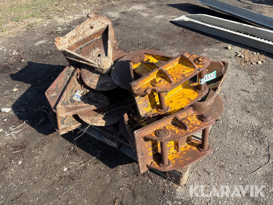 Lot med asfalthjul Beco med flere 7 styk.