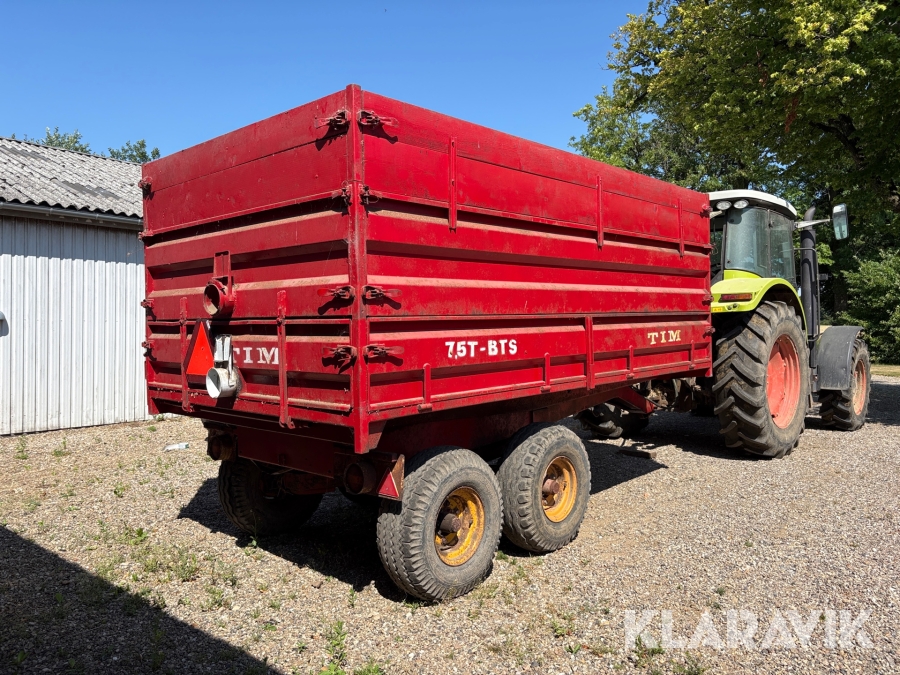 Højtip vogn TIM 7,5T