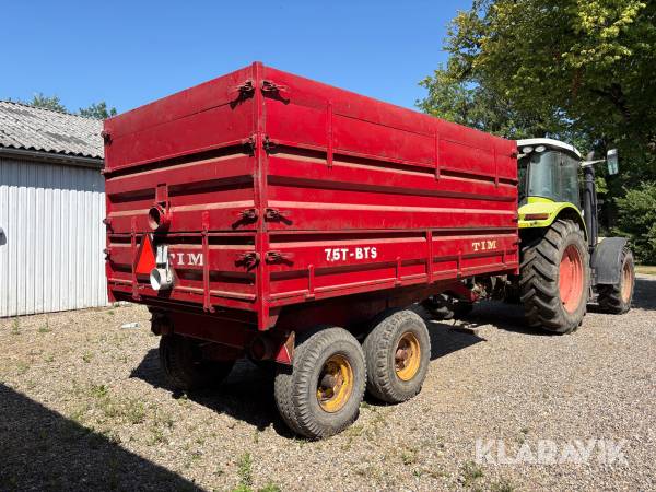 Højtip vogn TIM 7,5T