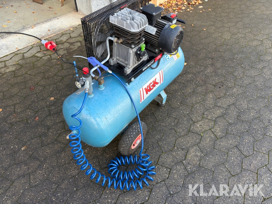 Kompressorer FIAC 100/3021F 100 liter – 10 bar – 400 V