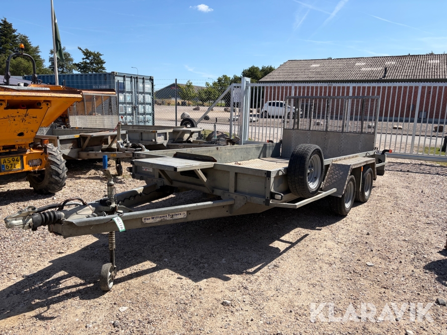 Maskintrailer Ifor williams 126-R