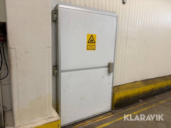 Døre til kølerum, inklusiv ramme - 2 styks