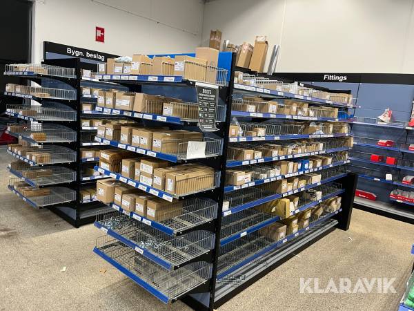 Værksteds/butik inventar