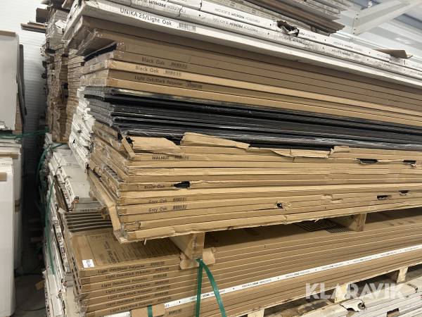 Akustikpaneler Fibrotech 2. sortering 44stk