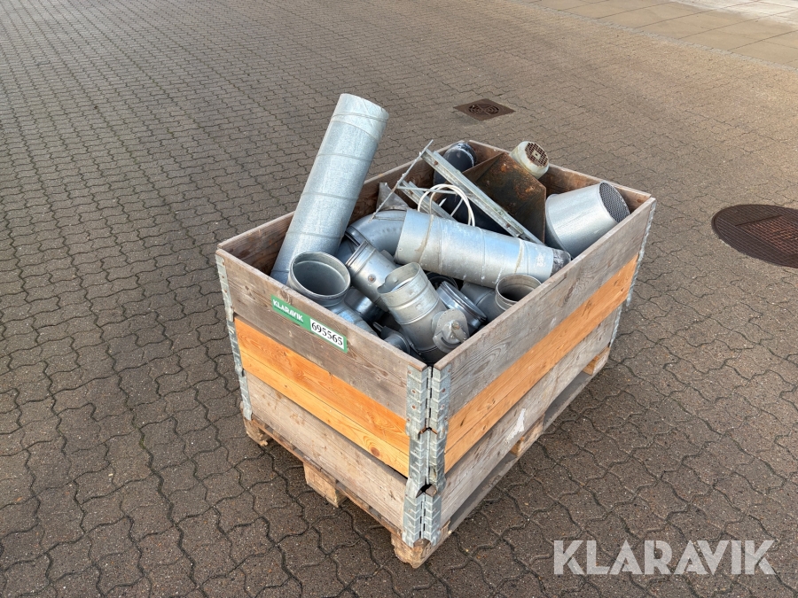 Ventilations fittings + blæser