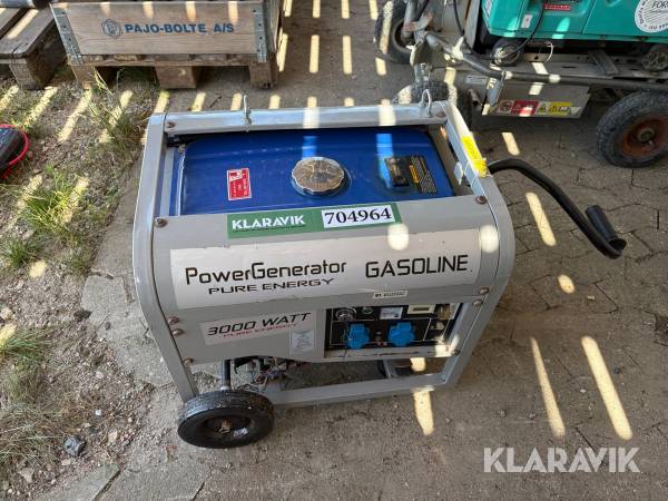 Generator PowerGenerator GG3500E+B