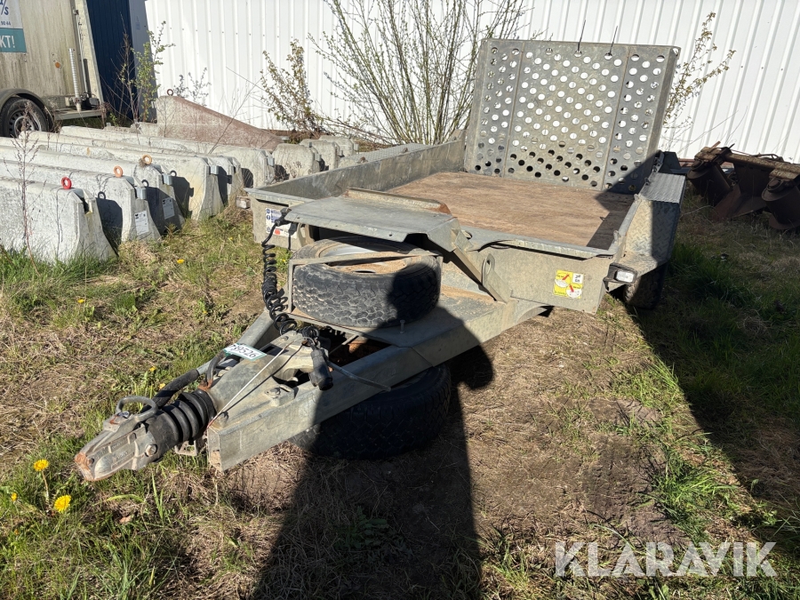 Maskintrailer Ifor Williams GH1054BT-R