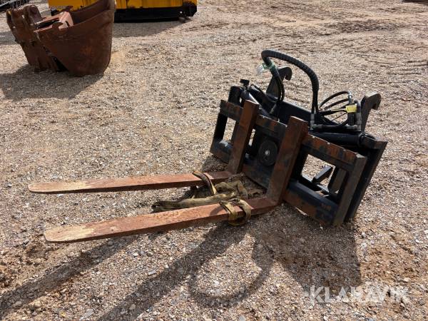 Hydrauliske pallegafler Kirk Maskinfabrik Kl 590 kasserende
