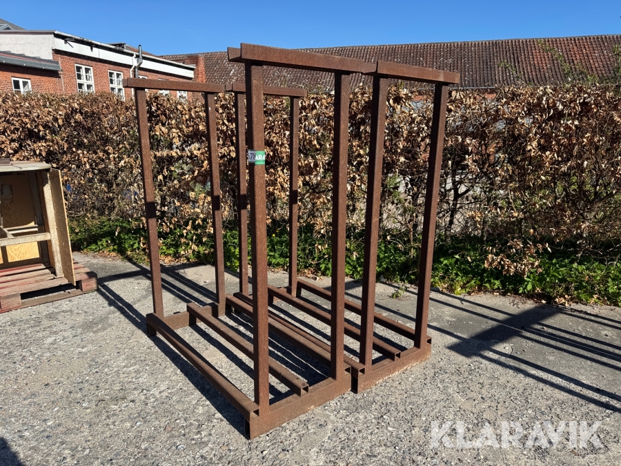 Brænde stabler 2 styks