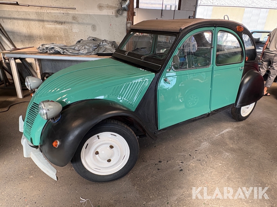 Veteranbil Citröen 2cv
