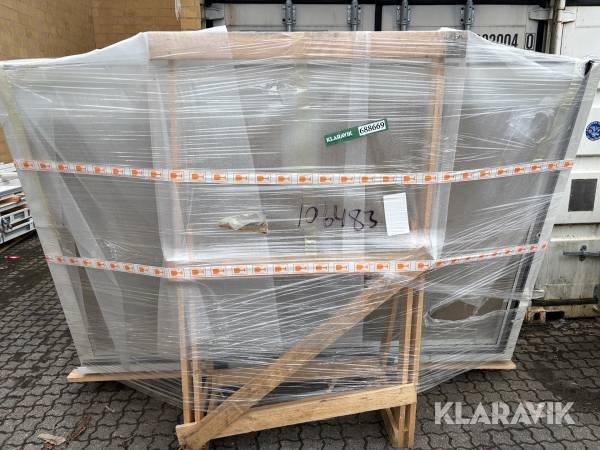 Skydedør med glas Multi-tex