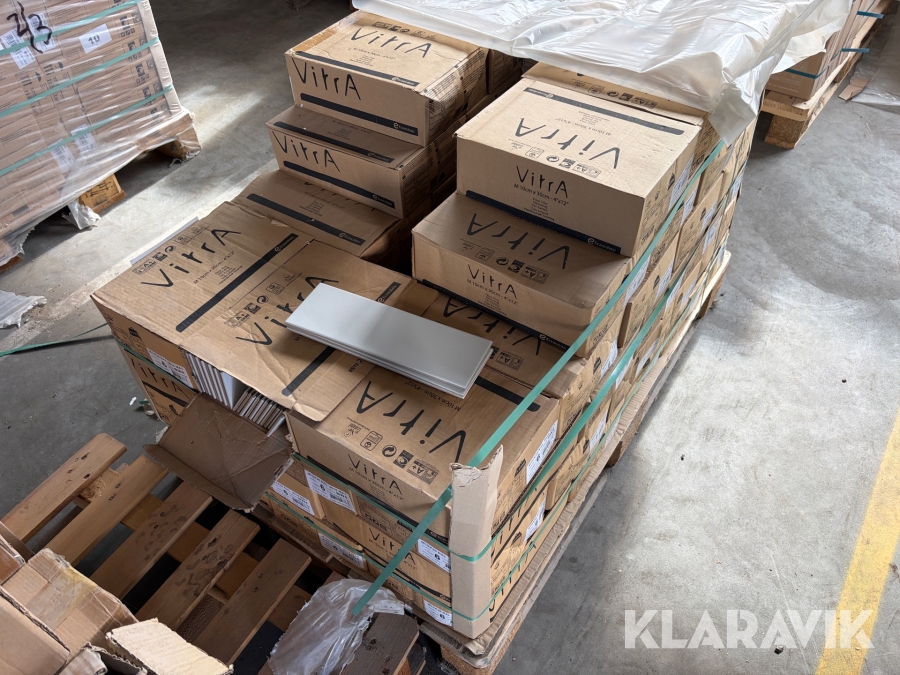 Klinker Vitra 10x30cm - 60 kvadratmeter / 1 palle