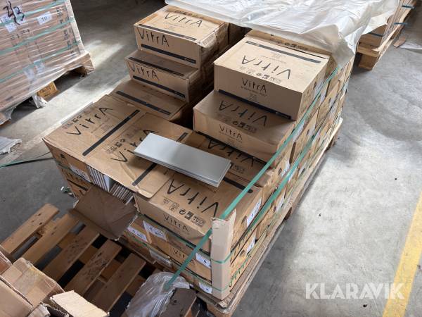 Klinker Vitra 10x30cm - 60 kvadratmeter / 1 palle