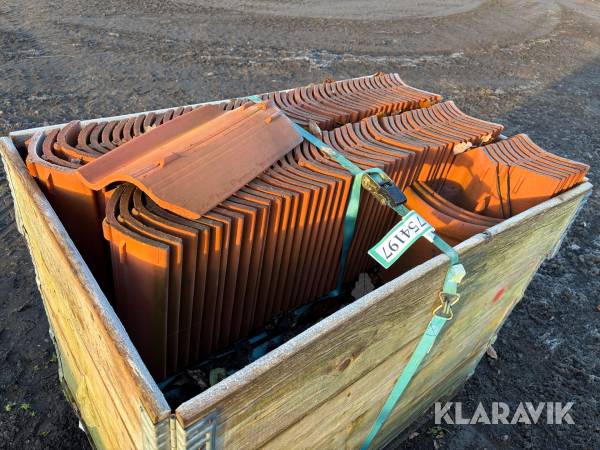 Tagsten - tegl - ca 230styks