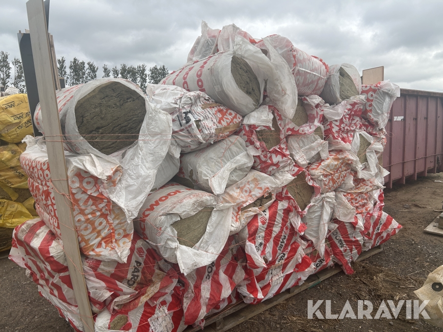Isolering Rockwool Murbatts 34 32 pakker, 38m2