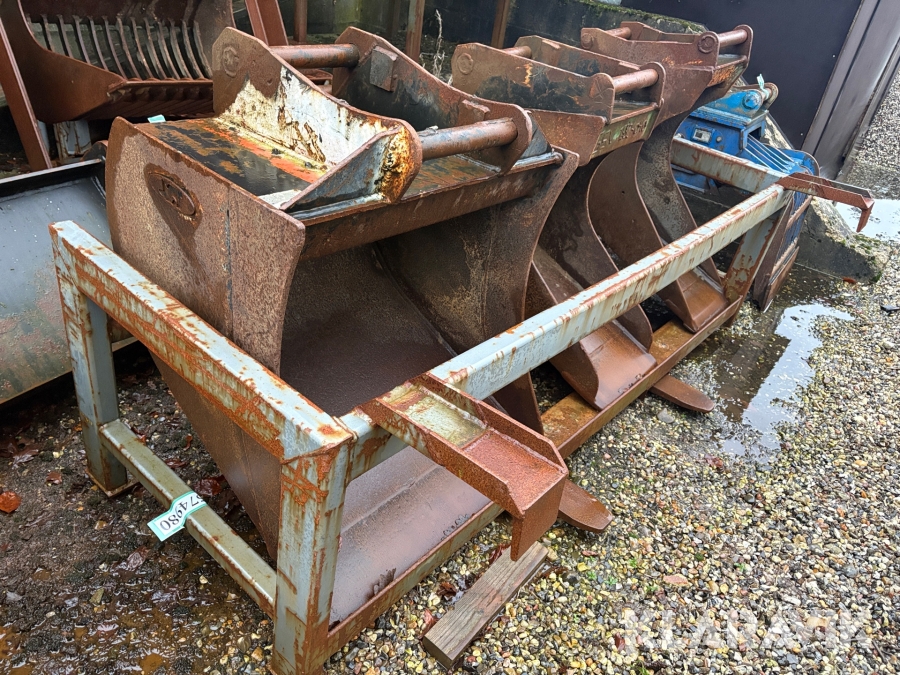 Skovlesæt JST - 3 styks inklusiv ramme