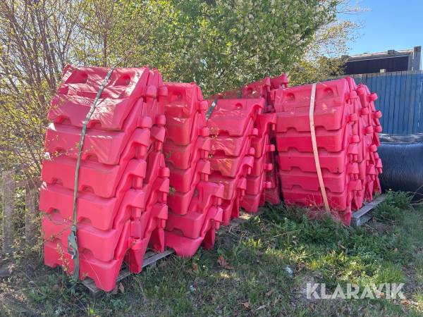 Trafikbarrierer Melba Swintex HOG600 ca 86 styk