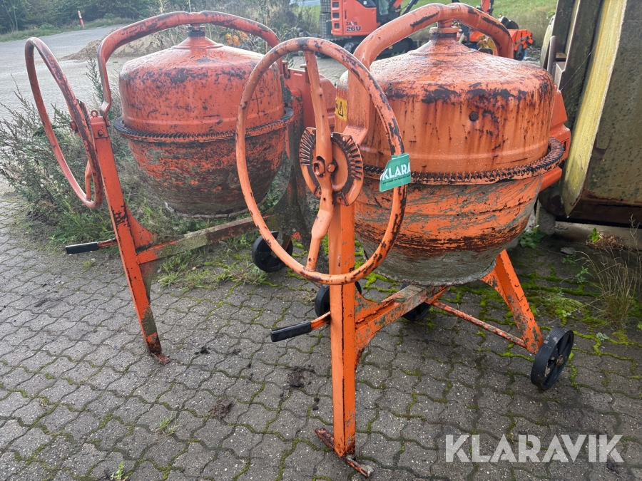 Blandemaskiner Atika Profi 145 S 2 styk