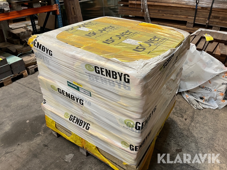 Isolering Isover Ultimate A60 med sort aluminium 6 pakker