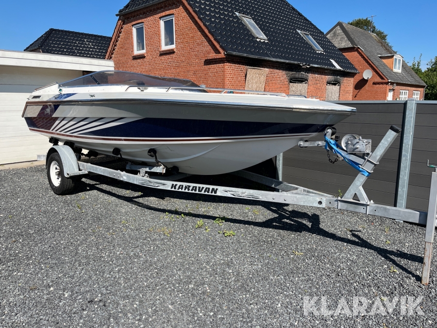 Båd engelsk powerboat Sunseeker Mustang 20 fods