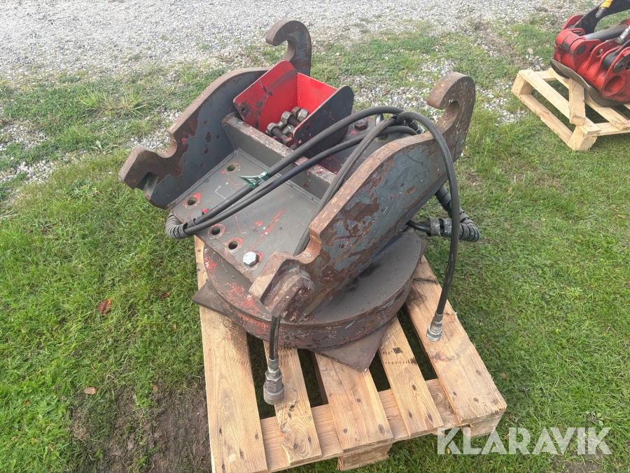 Hydraulisk tiltrotator til sortergrab