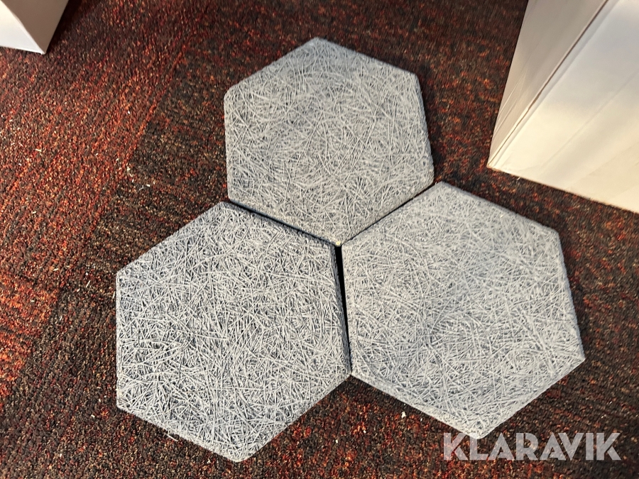Træbeton plader Fibrotech Hexagon 216 styk