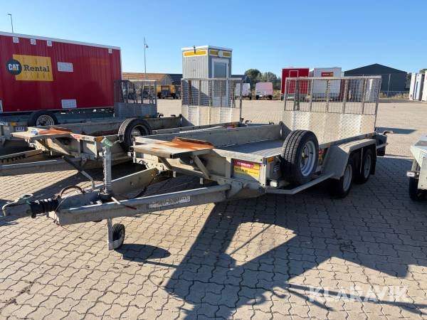 Maskintrailer Ifor williams GP, 126-R AY3511