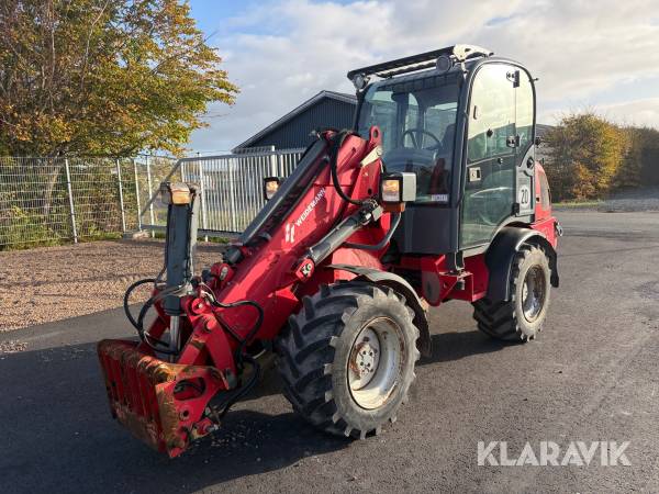 Minilæsser Weidemann 2070 med teleskop