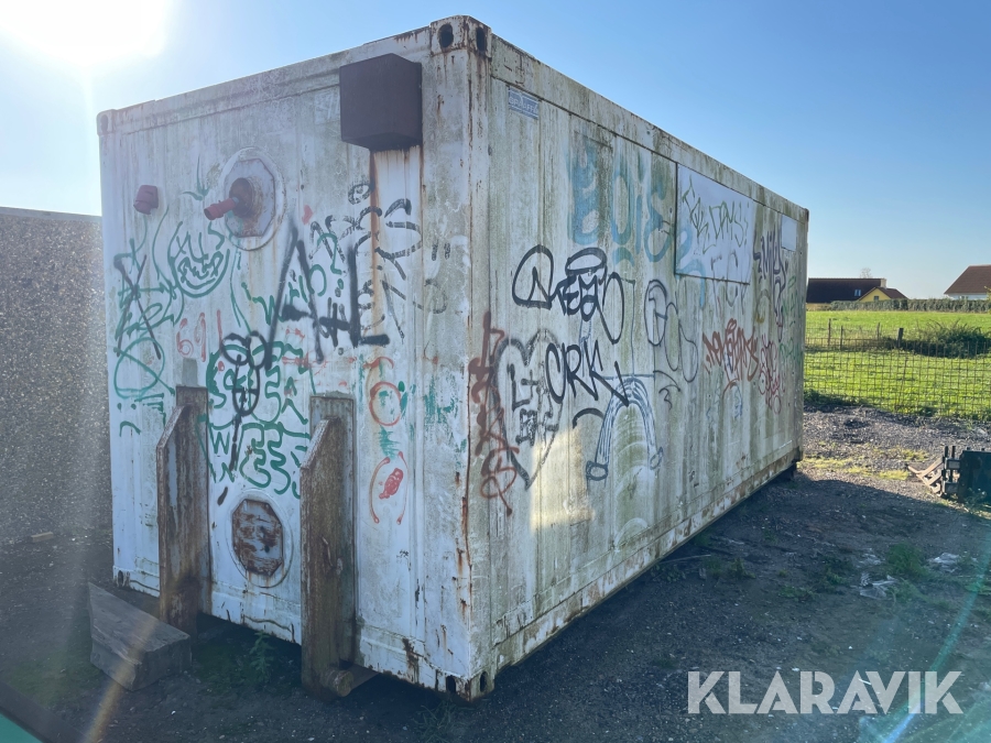Værksteds container Graaff 20 fod