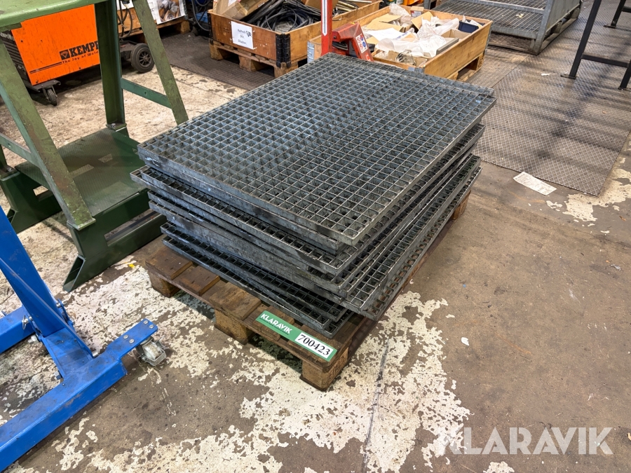 Gulv/olieriste mindst 17 styk 