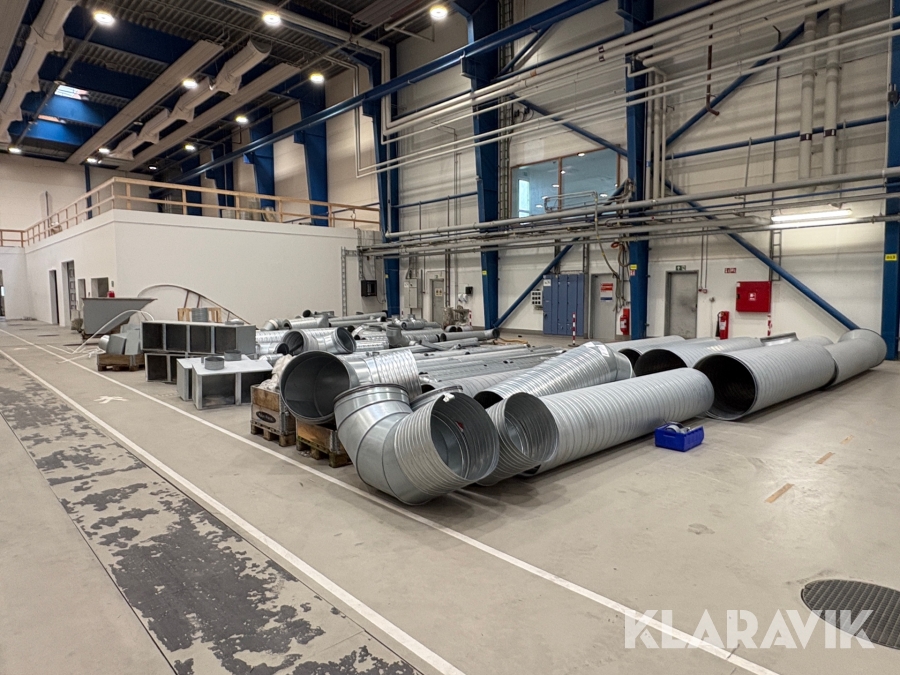 Stort lot med ventilationsrør