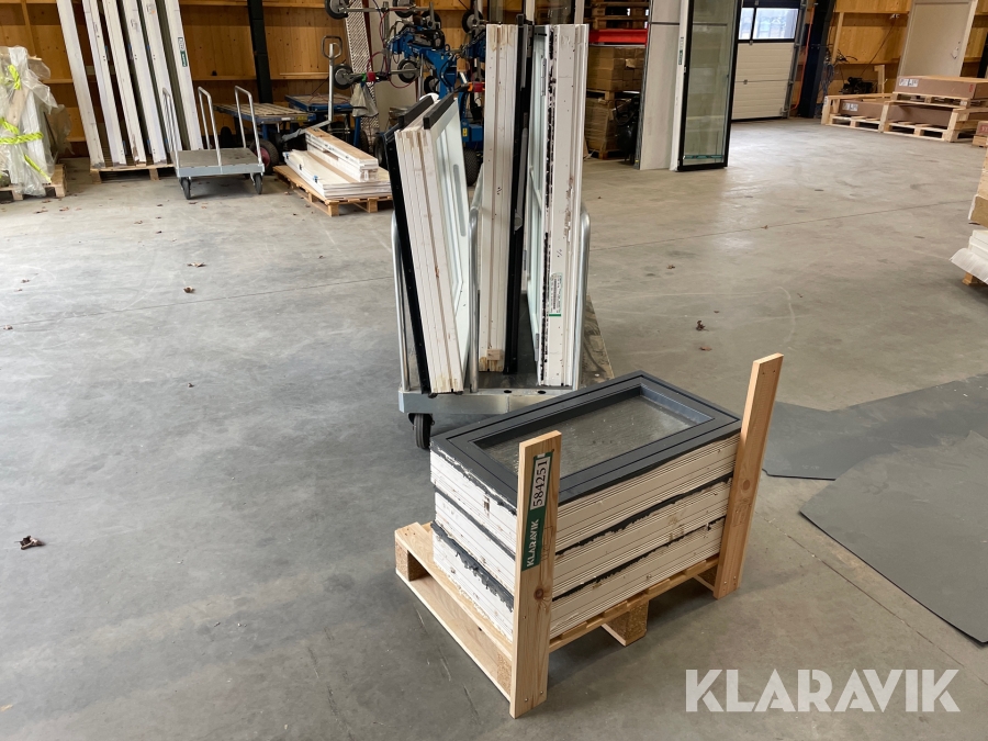 Vinduer Velfac 6 styk