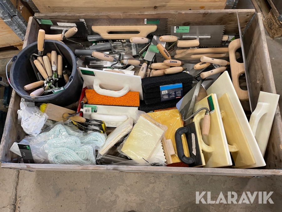 Blandet lot mureværktøj