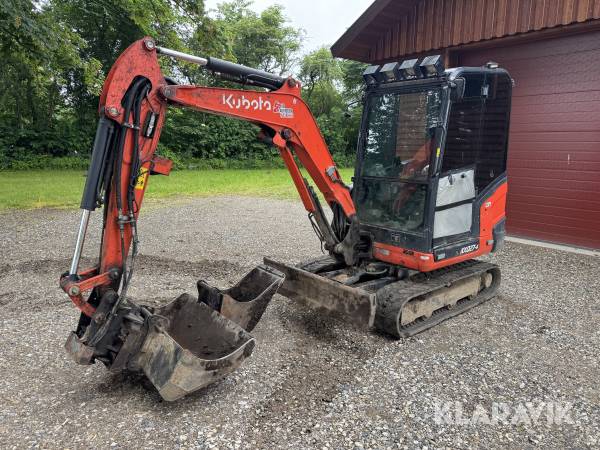 Gravemaskine Kubota KX027-4