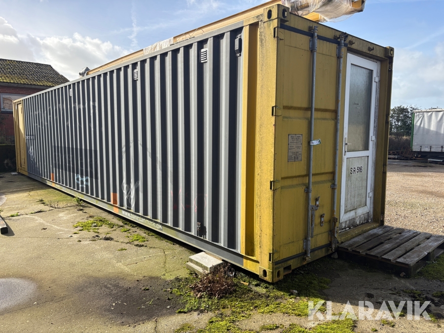 Mandskabscontainer 40 fod