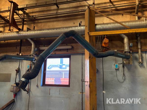 Svejse-/røgudsugningsarm Nederman