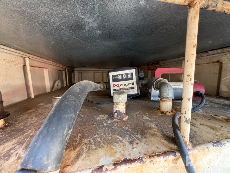 Dieseltank med pumpe Ehes 1000 liters