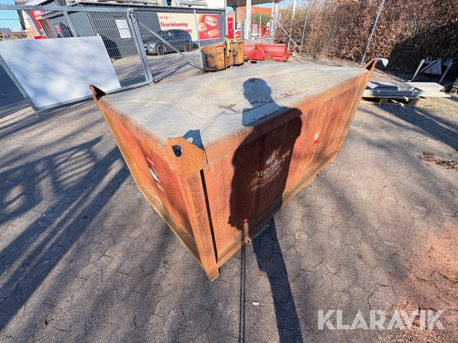 Dieseltank med pumpe Ehes 1000 liters