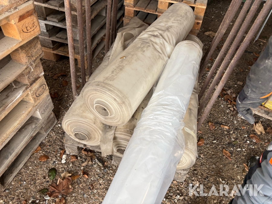 Overtrækssække 1000x1200 mm 5 ruller og LDPE folie 4 ruller