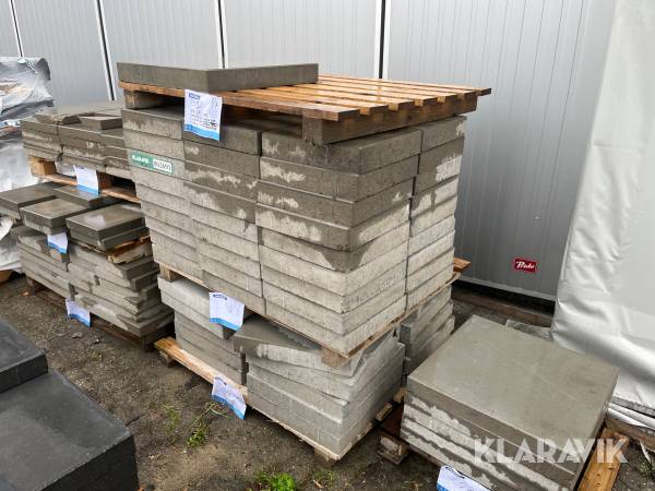 Diverse Betonfliser