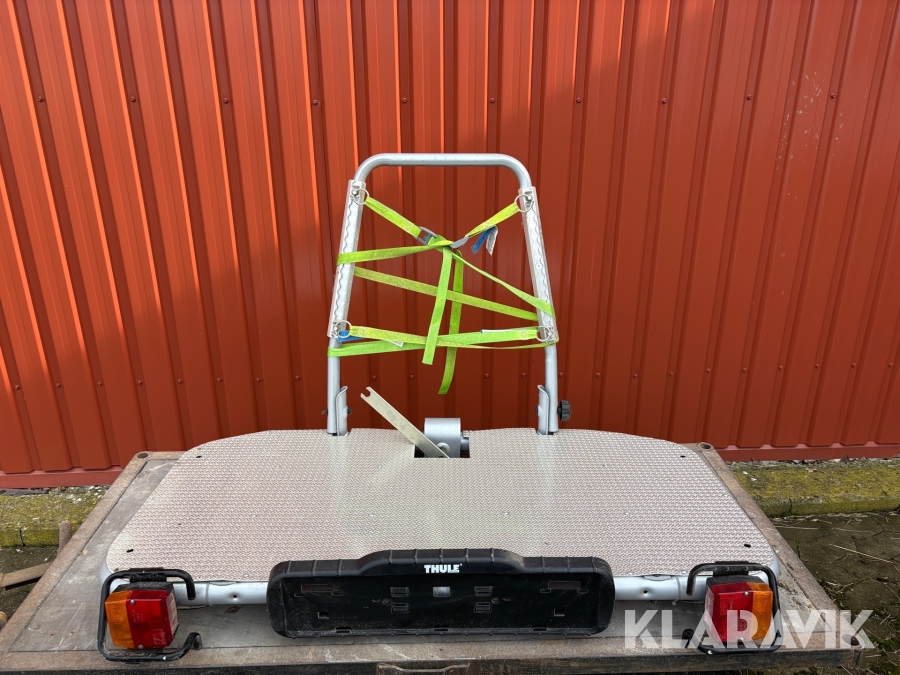 Cykelanhænger Thule ombygget