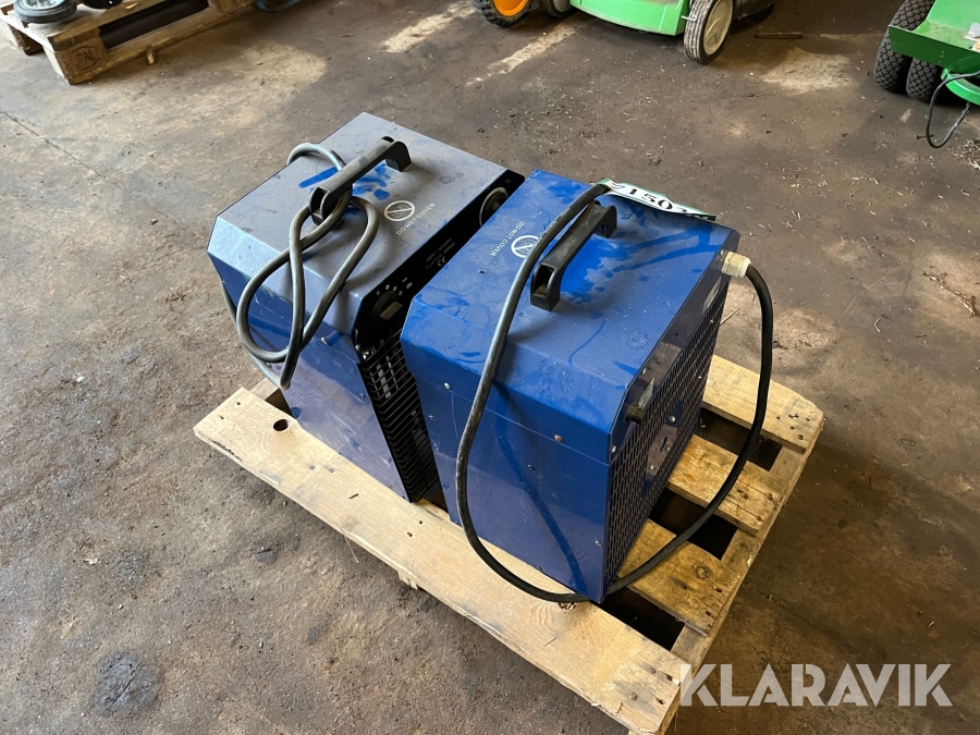 Varmeblæser 2 styk JGEL 9 KW