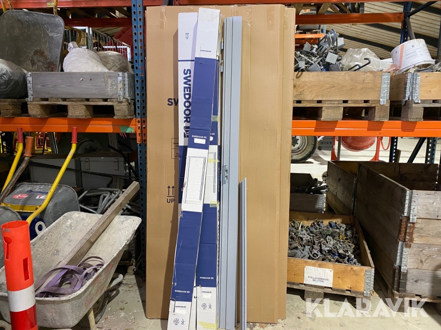 3 døre SWEET DOOR Grå badeværelses døre forseglet i top/bund