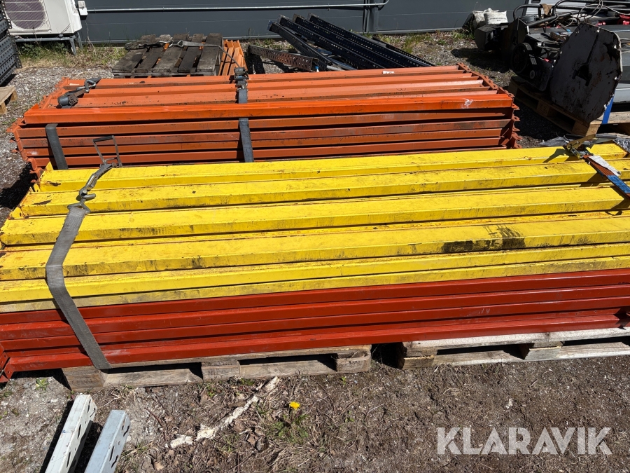 Pallereol 9 gavle 72 tværbjælker