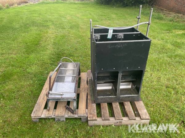 Fodderautomat & vandtrug